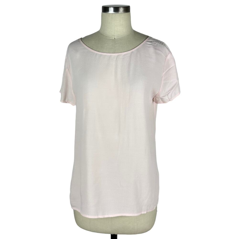YUMI KIM Blush Pink Tribeca Tee Blouse Women's Size Large NWT Pastel Lightweigh
